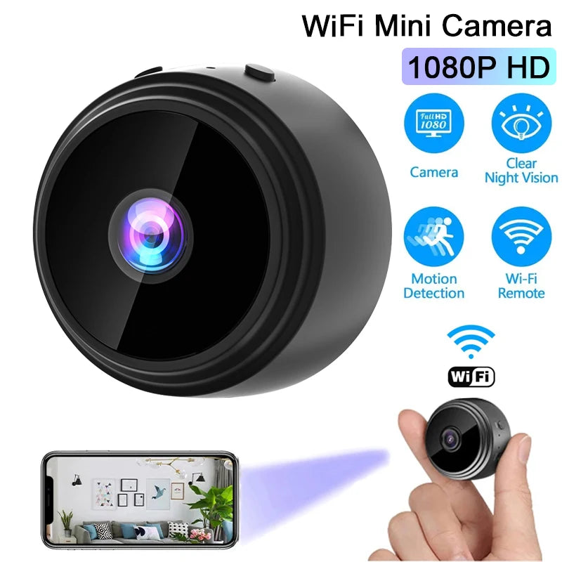 A9 Mini Camera || Wifi Camera Wireless Monitoring HD || New Camera || Mini Wifi Camera || Home Security DVR Sensor Wifi Cameras with V38 APP