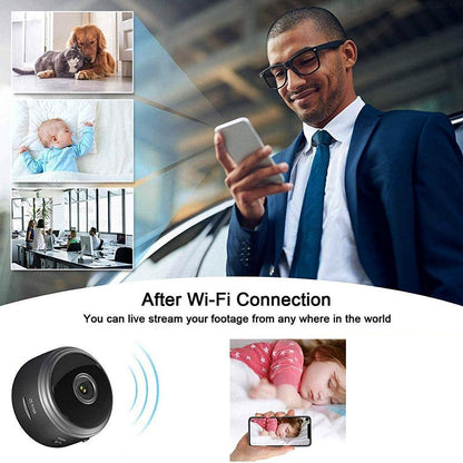 A9 Mini Camera || Wifi Camera Wireless Monitoring HD || New Camera || Mini Wifi Camera || Home Security DVR Sensor Wifi Cameras with V38 APP