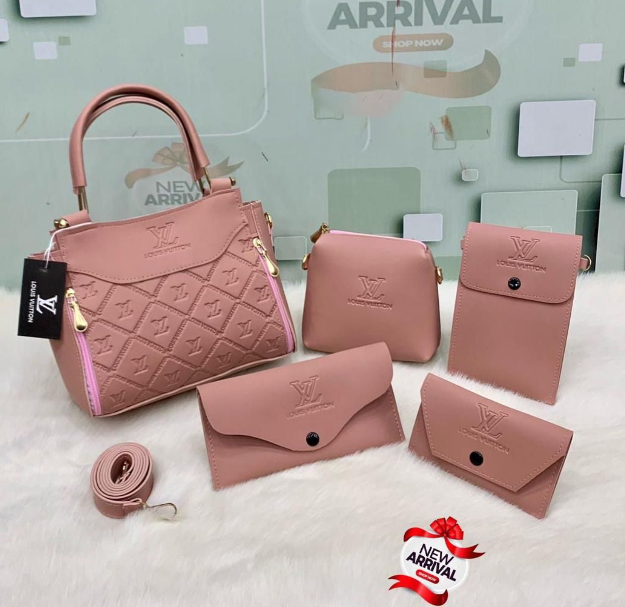 LV 5 Pcs Bag Set  for Girls