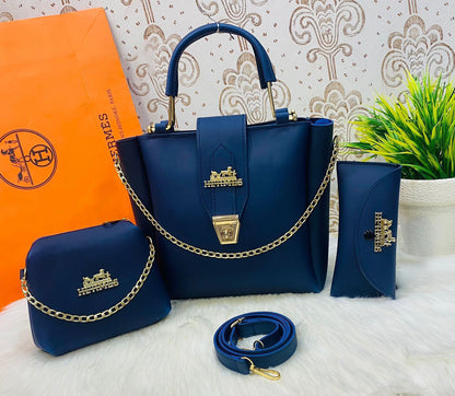 HERMES 3 Pcs Bag Set for Girls